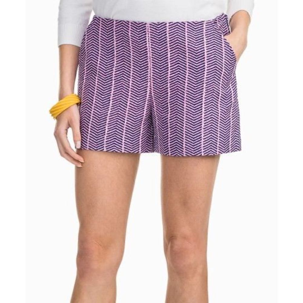 Southern Tide Blue Night Abstract Alice Shorts Size 2